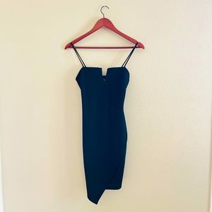 Black body con mini dress